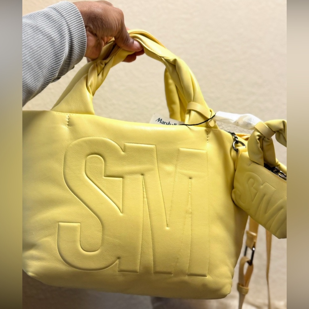 Yellow Steve Madden Tote